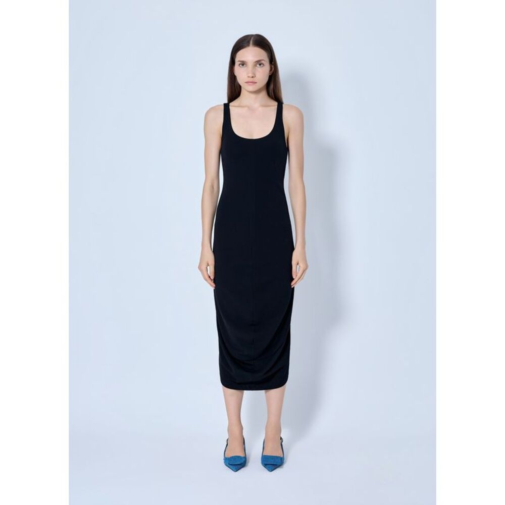 Jacquemus Women La Regata Draped Midi Dress